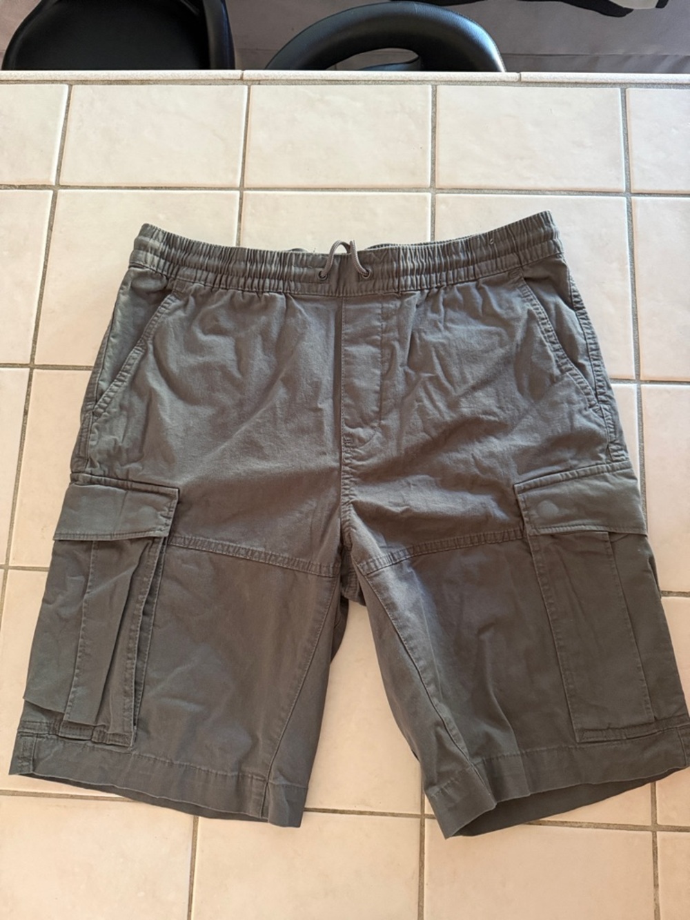 Men's H&M Cargo Shorts -  Gray